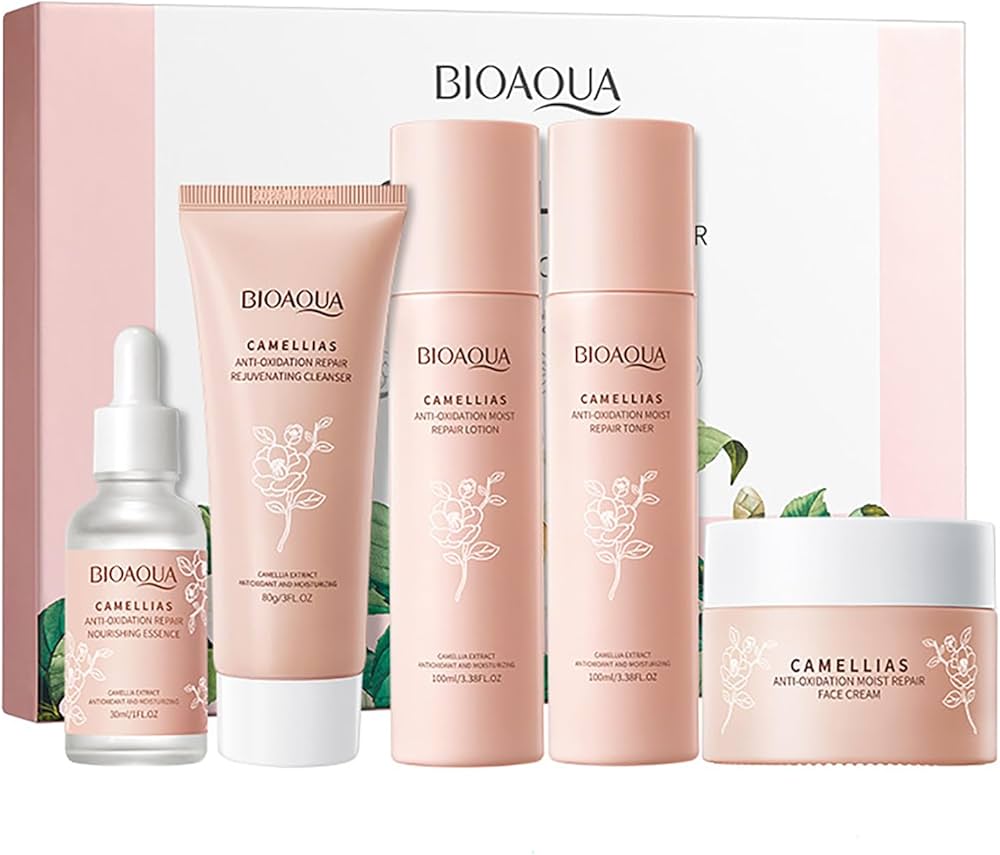 KIT CAMELIAS ANTIEDAD ANTIARRUGAS BIOAQUA